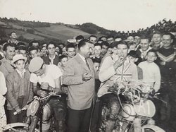 1 er Moto-Cross International de Molières 15 Septembre 1957 Photo du circuit de motos cross de Molières