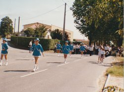 1991 photo de la fête de chars de Molières