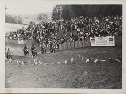 1er Moto-Cross National de Molières 18 Septembre 1955 Photo du circuit de motos cross de Molières