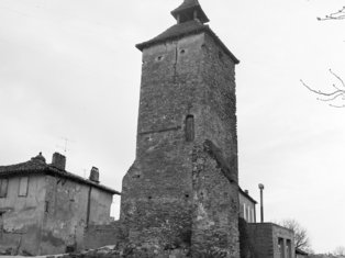 Tour de l’Horloge, 1969, A. Ferlin © Inventaire général Région Occitanie Photo de la Tour de Molières