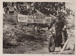 1er Moto-Cross National de Molières 18 Septembre 1955 Photo du moto-cross de Molières
