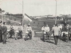 1 er Moto-Cross International de Molières 15 Septembre 1957 Photo du circuit de moto-cross
