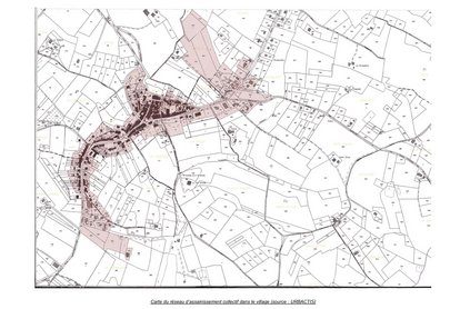 Photo du réseau d'assainissement de Molières