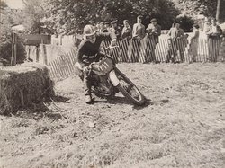 1 er Moto-Cross International de Molières 15 Septembre 1957 Photo du circuit de moto-cross de Molières