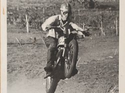 1er Moto-Cross National de Molières 18 Septembre 1955 Photo du circuit de motocross