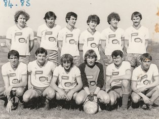 équipe de foot de 1984-1985 équipe de foot de 1984-1985