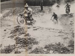 2ème Moto-Cross National de Molières 16 septembre 1956 photo du circuit de motocross de Molières