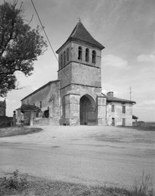 Église paroissiale de Saint-Germain d’Espanel, 1987, Jean-François Peiré © Inventaire général Région Occitanie Photo de l'église d'espanel