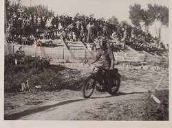 1er Moto-Cross National de Molières 18 Septembre 1955 Photo du motocross de Molières