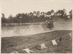 2ème Moto-Cross National de Molières 16 septembre 1956 Photo du circuit de motocros de Molières