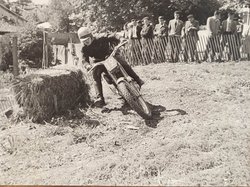 1 er Moto-Cross International de Molières 15 Septembre 1957 Photo du circuit de motocross de Molières