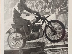 1er Moto-Cross National de Molières 18 Septembre 1955 Photo du circuit de motos cross de Molières