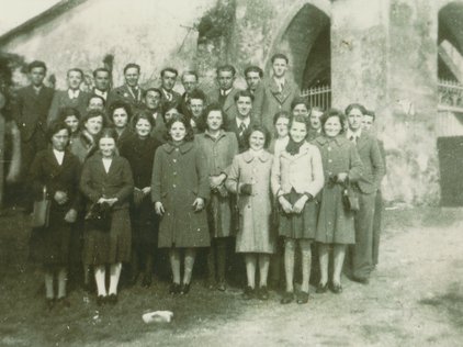 Espanel, 1940 Photo d'un groupe à Espanel