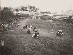 1 er Moto-Cross International de Molières 15 Septembre 1957 Photo du moto-cross de Molières