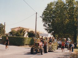 1991 Photo de la fête des chars de 1991