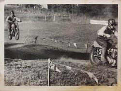 1er Moto-Cross National de Molières 18 Septembre 1955 Photo du circuit de motos cross de Molières
