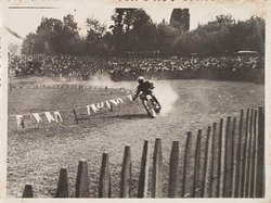 2ème Moto-Cross National de Molières 16 septembre 1956 Photo du moto-cross de Molières