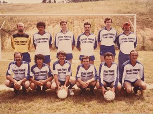 équipe de foot de 1982 photo de l'équipe de foot de 1982