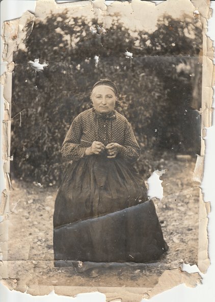 Portrait à Saint Christophe Photo d'une femme de la campagne