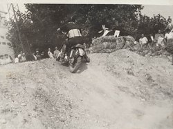 2ème Moto-Cross National de Molières 16 septembre 1956 Photo du circuit de motos cross de Molières