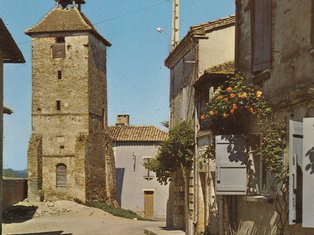Tour de l’Horloge, 1987 Photo de la tour de Molières